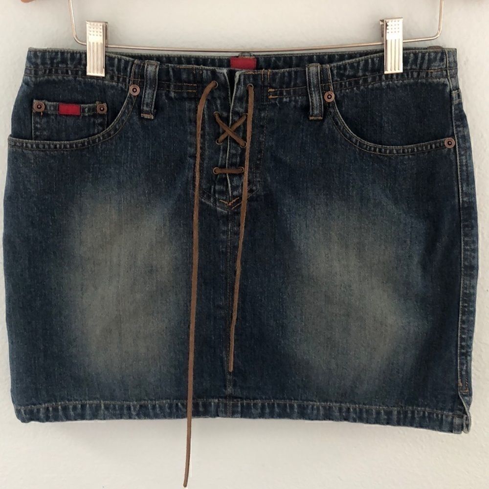 Tilt Jean mini skirt. Size 7